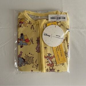 Little Sleepies Winnie the Pooh Zippy NIB 6-12m